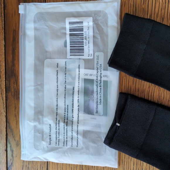 Two Pairs Brand New Black Ankle Socks - Picture 2 of 2